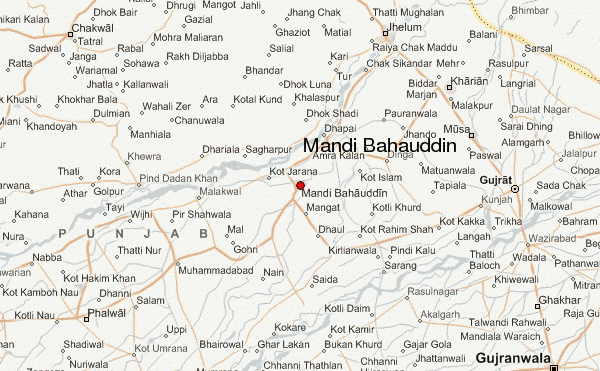 Mandi Bahauddin Weather Forecast
