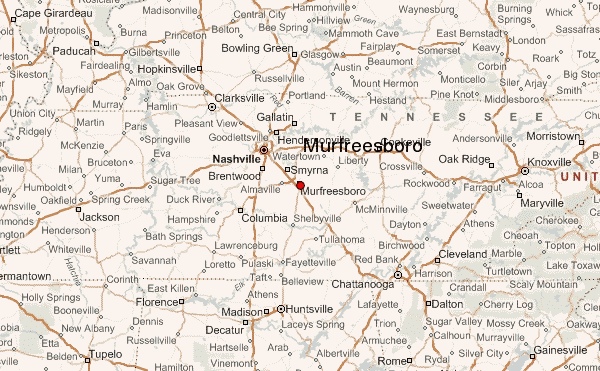 Murfreesboro, Tennessee Weather Forecast