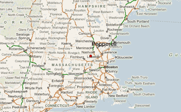 Map Of Pepperell Ma Pepperell Weather Forecast