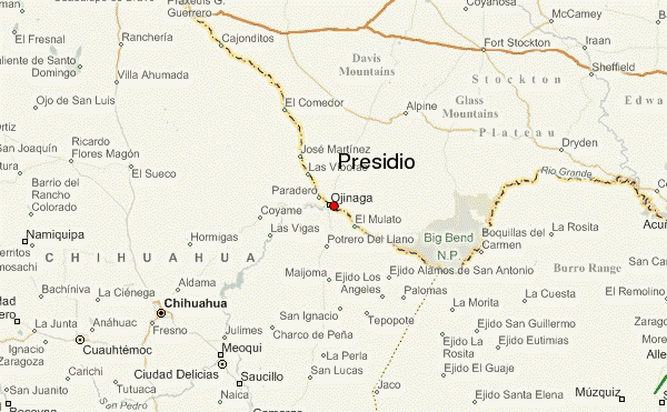 Presidio Weather Forecast