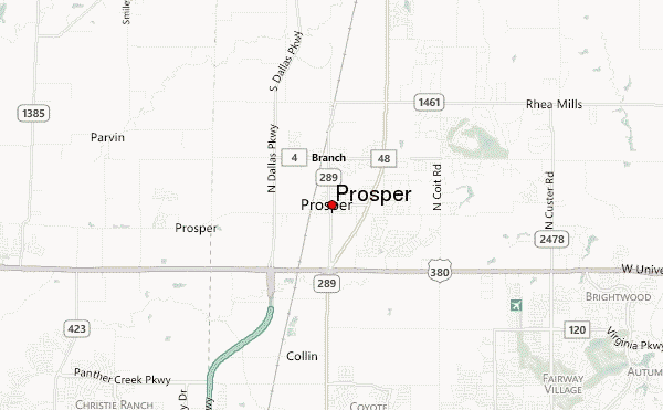 Prosper Weather Forecast