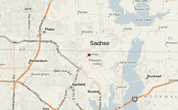 Guía Urbano de Sachse