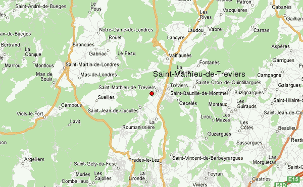 Prévisions météo pour SaintMathieudeTreviers