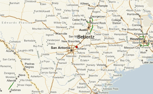 Guía Urbano de Schertz