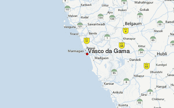 Vasco da Gama Location Guide