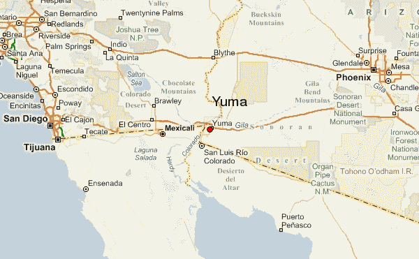 Guía Urbano de Yuma