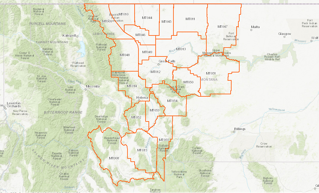 Changes to NorthCentral and Southwestern Montana Zones