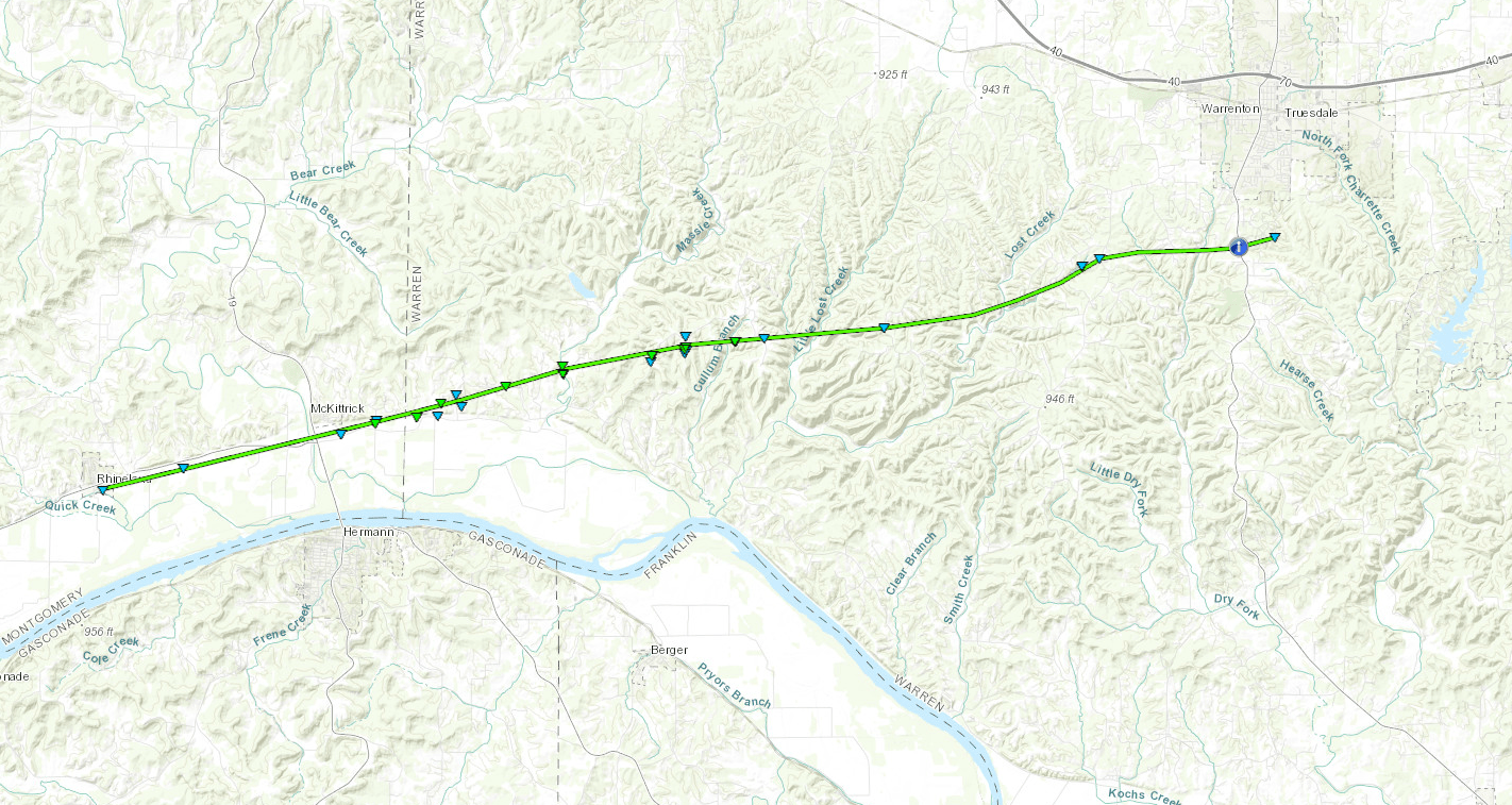 Warren County Mo Gis Preliminary Damage Survey Information for March 6, 2017