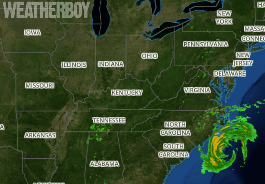 Onslaught of Florence Begins