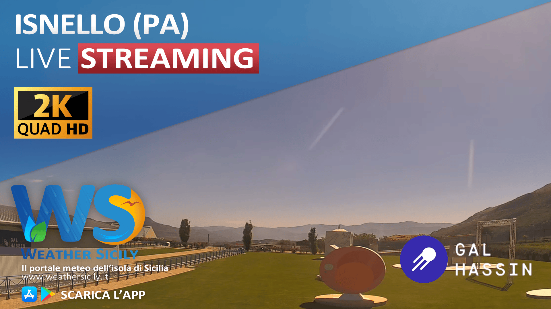Isnello live webcam Osservatorio Astronomico Gal Hassin Meteo