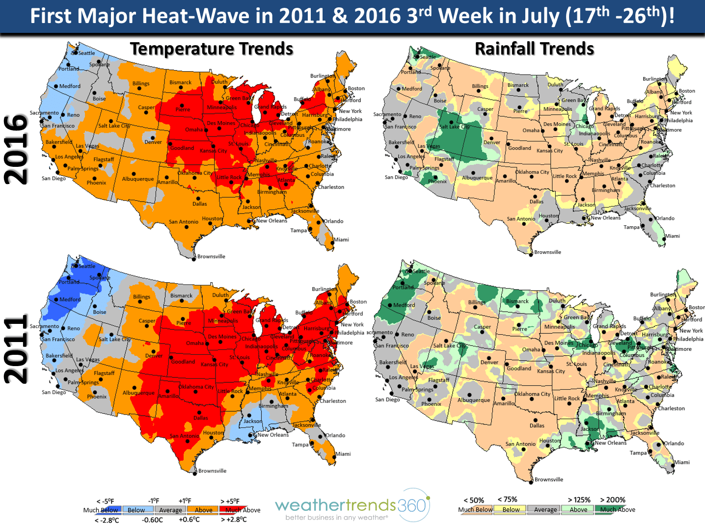 U.S. Corn Yields About to Plummet Like 2011 weathertrends360