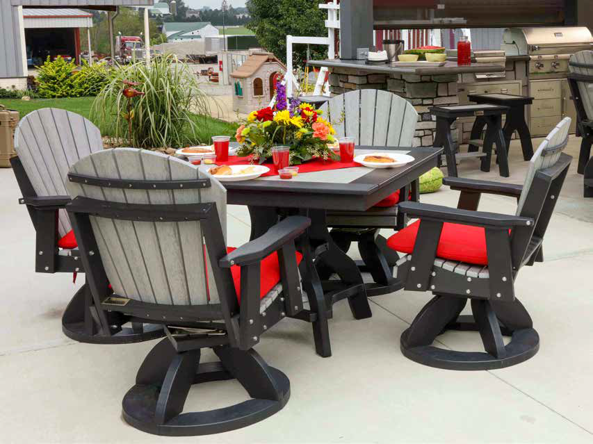 Square Patio Table Dining Set Weaver Furniture Sales