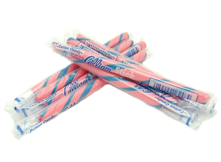 Gilliam Candy Old Fashioned Cotton Candy Stick01779
