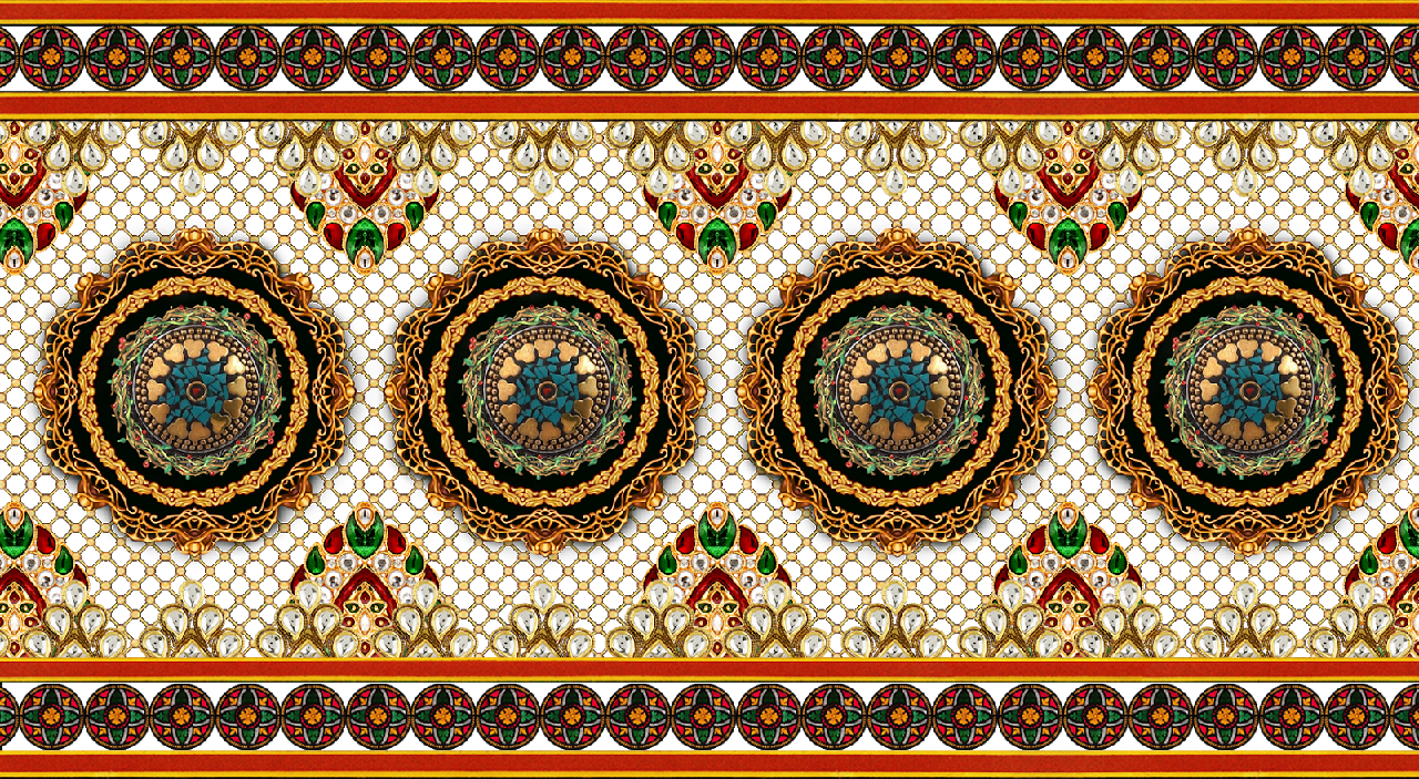 Traditional Embroidery Design Lace Weaveron