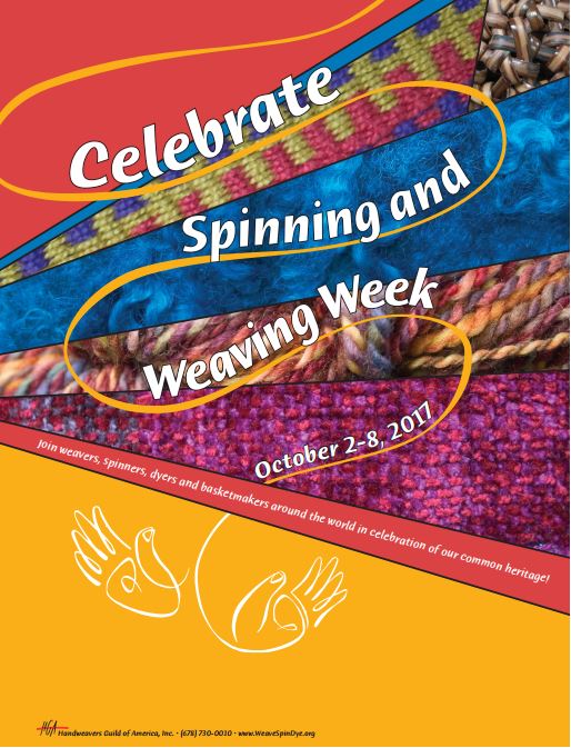 Spinning and Weaving Week October 28, 2017 Weavers Guild of Minnesota