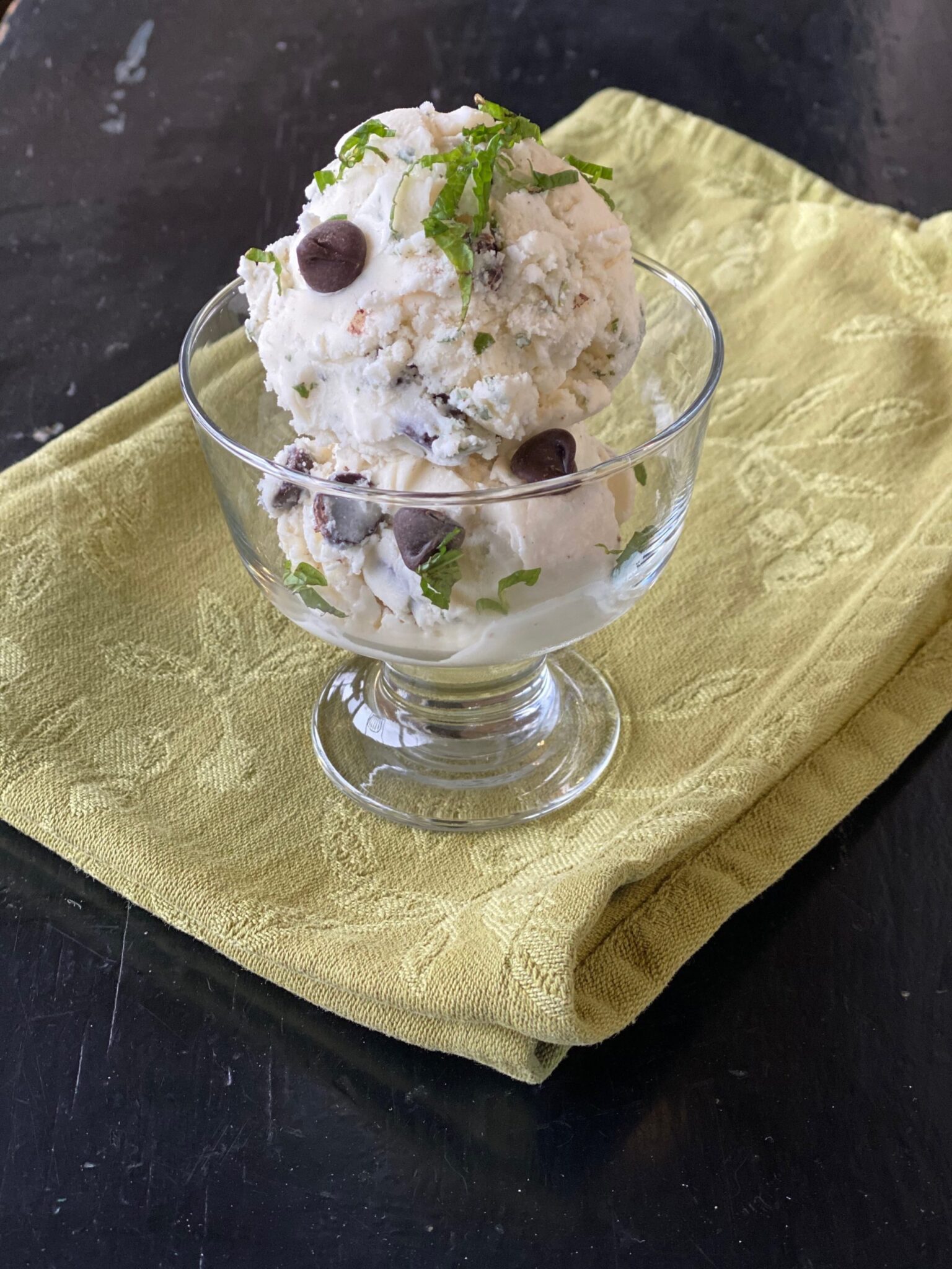 Fresh Mint Chocolate Chip Ice Cream Recipe Weavers Orchard