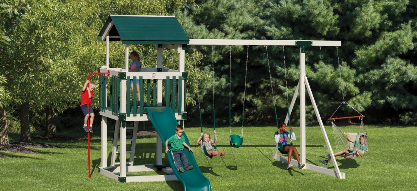 Vinyl Playsets Weaver's Stove and Patio