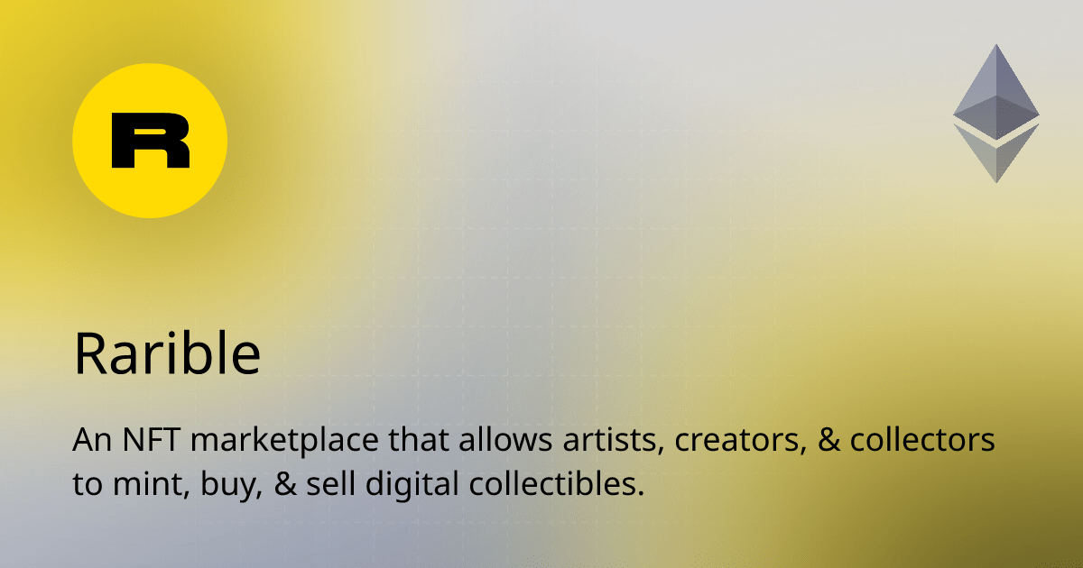 What is Rarible? Overview, Related Apps & FAQs