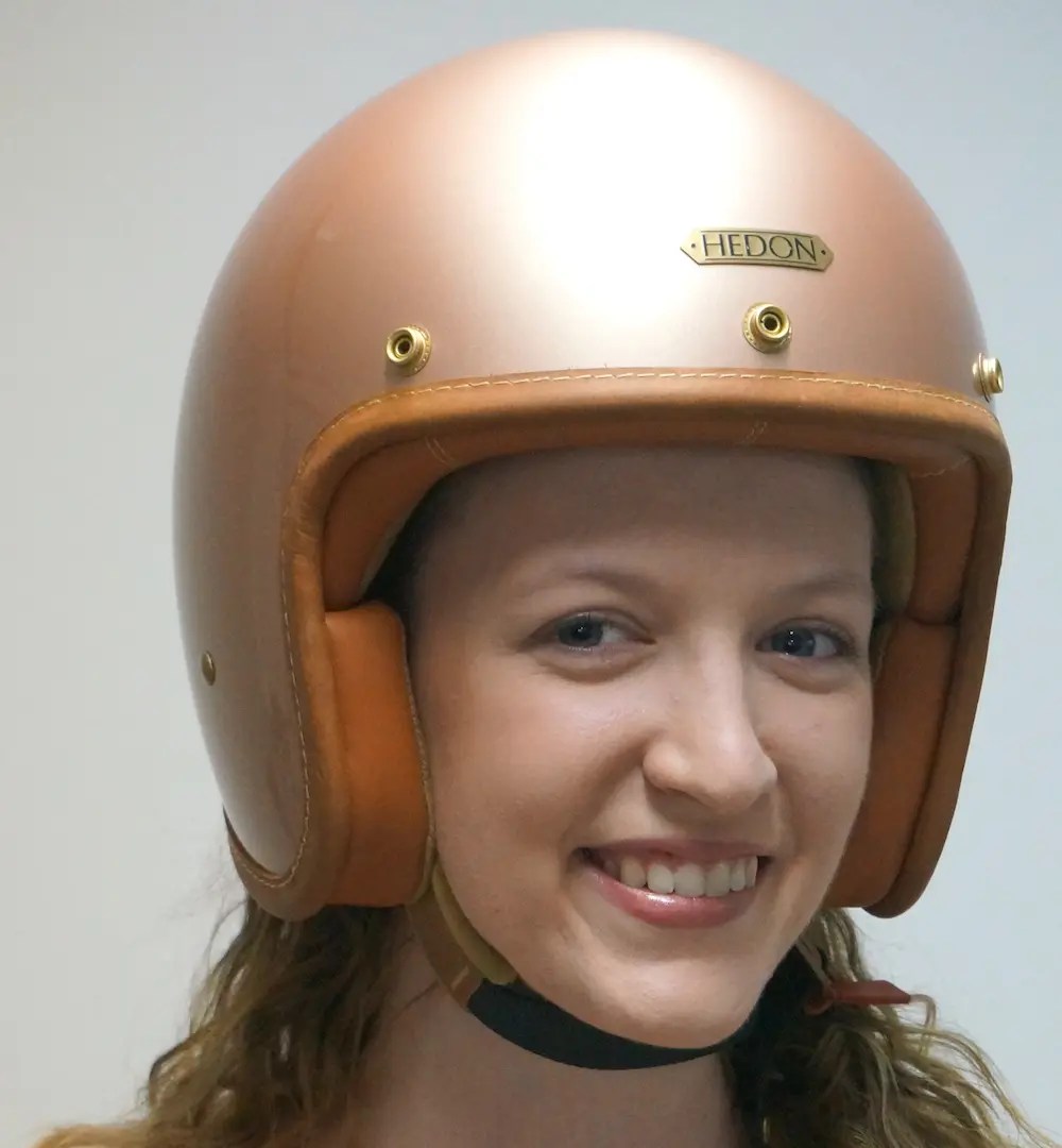 Hedon openface luxury helmets webBikeWorld