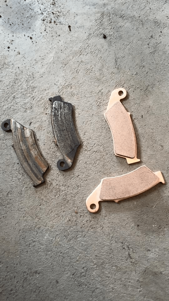 Motorcycle Maintenance Checking Brakes & Lines Home