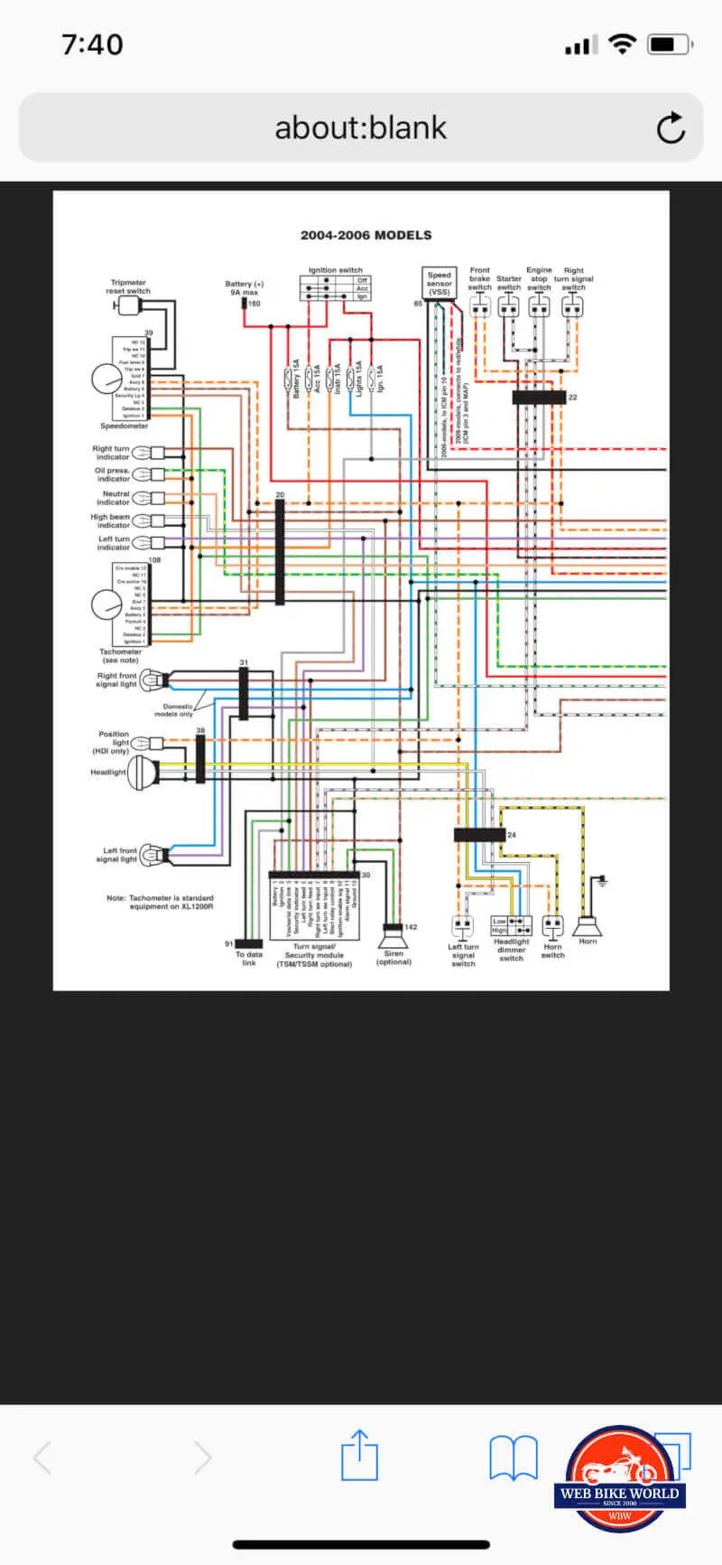 harle davidson ac wiring diagrams