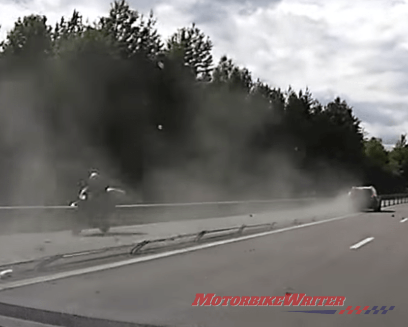 Barrier authority disputes wire rope danger webBikeWorld