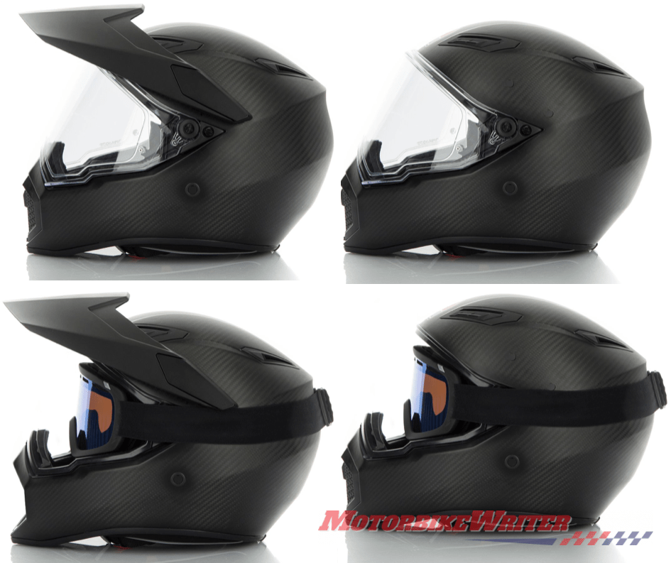 AGV AX9 is a versatile helmet - webBikeWorld