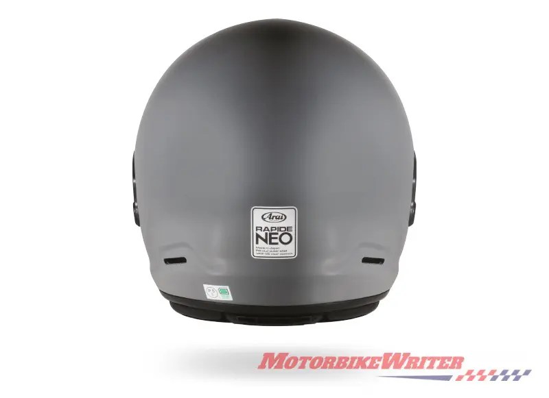 Arai Rapide Neo joins retro trend webBikeWorld