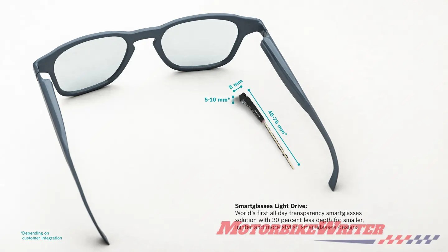Bosch glasses have headup display webBikeWorld