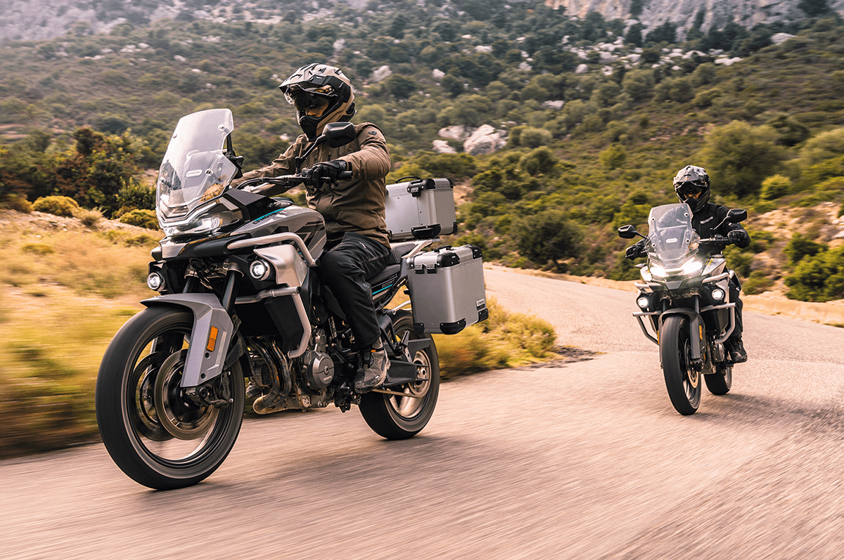 CFMOTO unveils MT800 accessories webBikeWorld