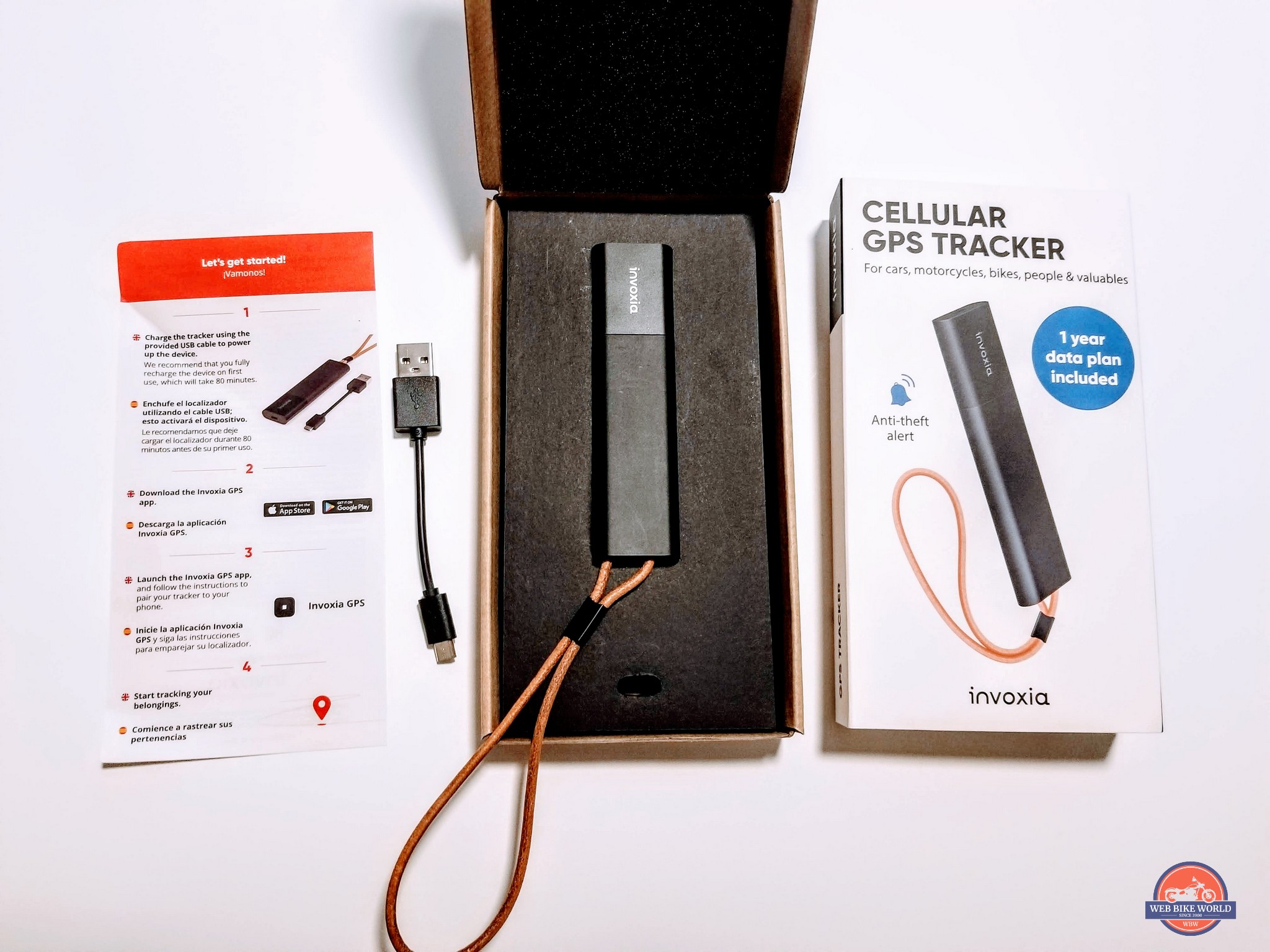 [Review] Invoxia Cellular GPS Tracker Motorcycle News