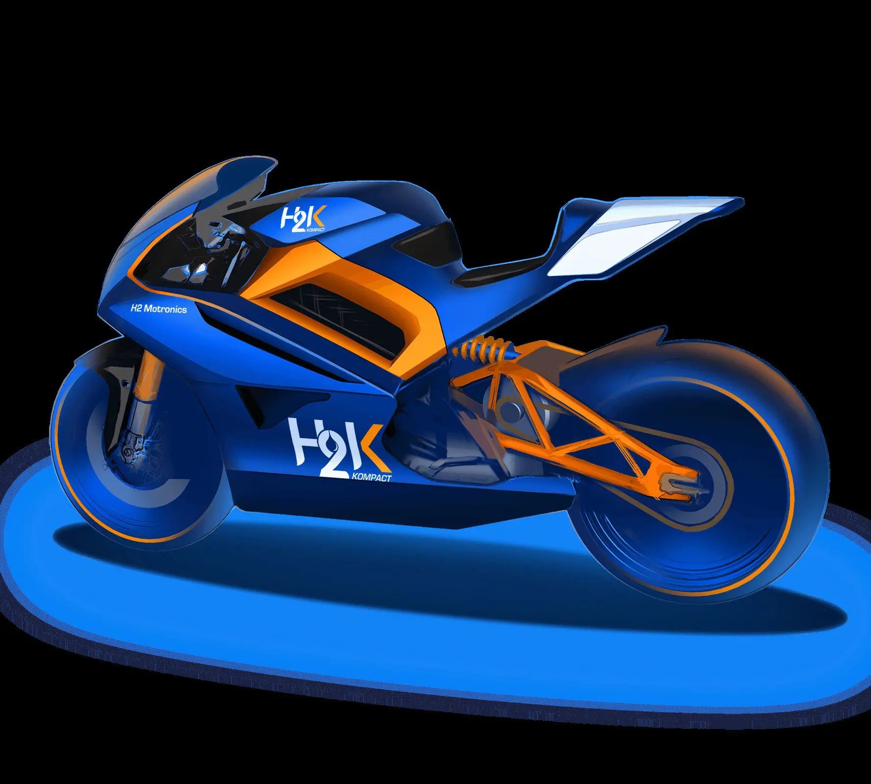 H2 Motronics New Hydrogen Motorcycle Set For Spring 2022 webBikeWorld