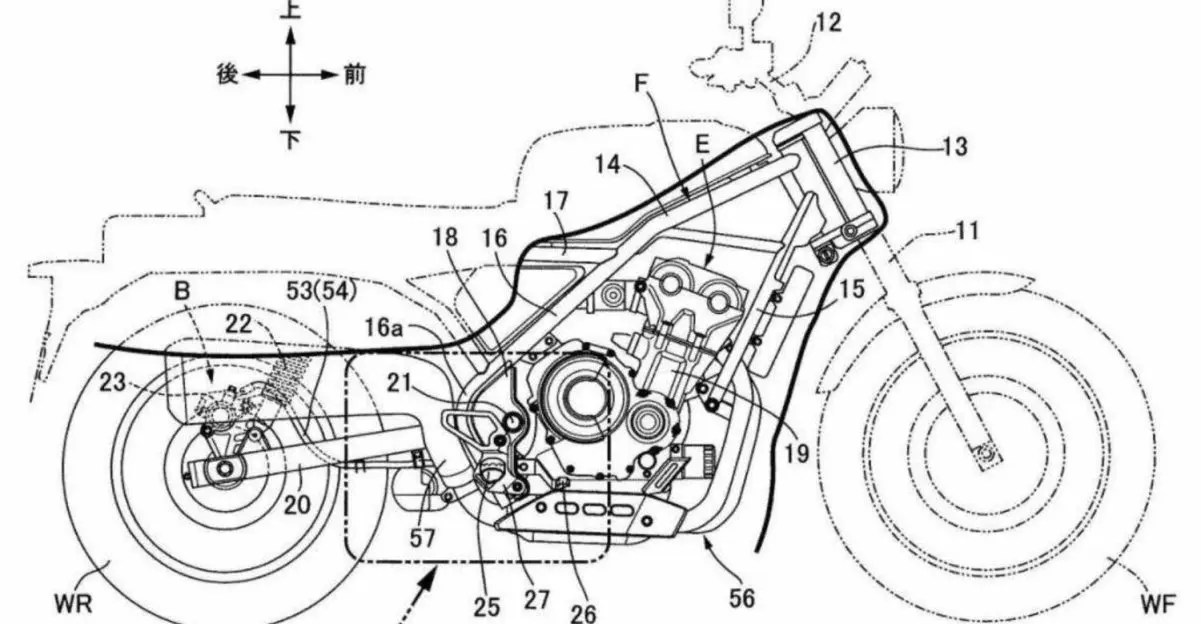 2023 Bike Show Az Honda: New Filings Show Potential For Revised Cb1100 Hawk By 2023 - Webbikeworld