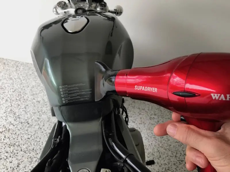 How to remove motorcycle stickers webBikeWorld