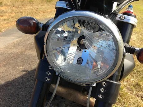Protect your motorcycle headlight - webBikeWorld