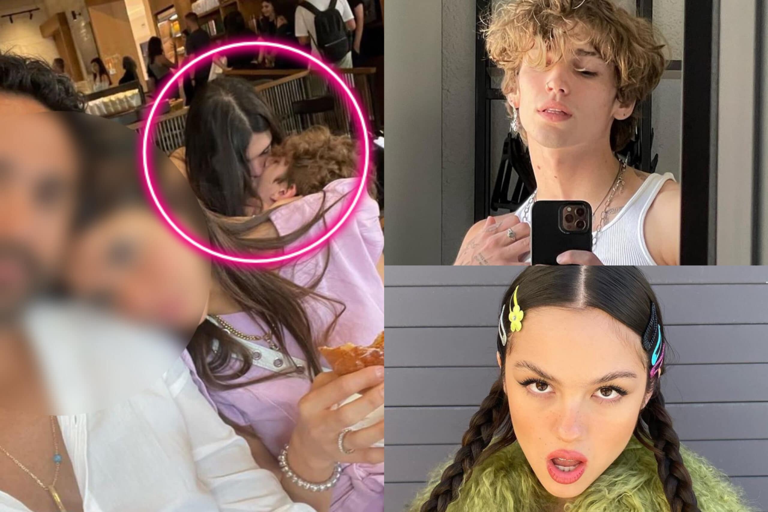 Vinnie Hacker e Olivia Rodrigo si sono baciati? No, si tratta di un