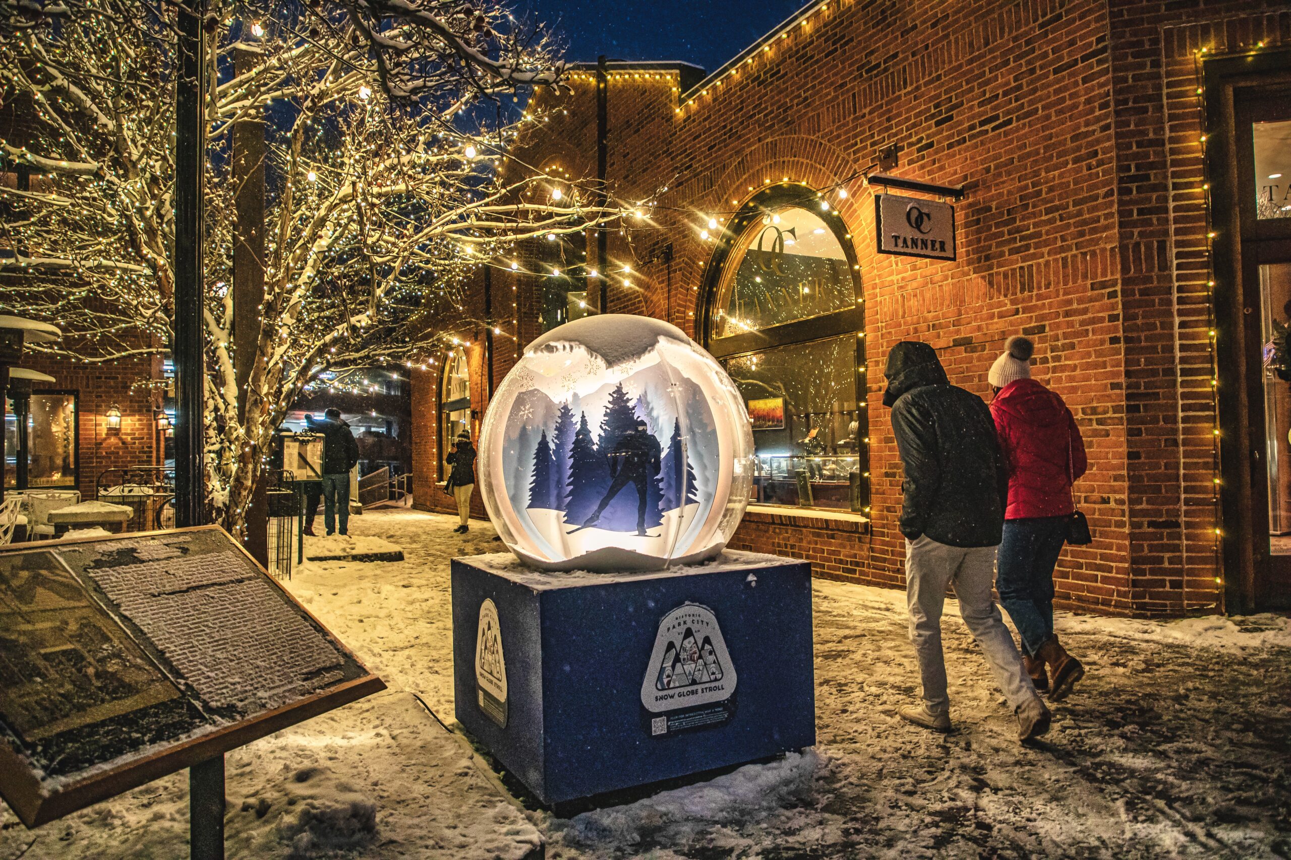 WEBB Production Historic Park City Snowglobe Stroll 2020 WEBB