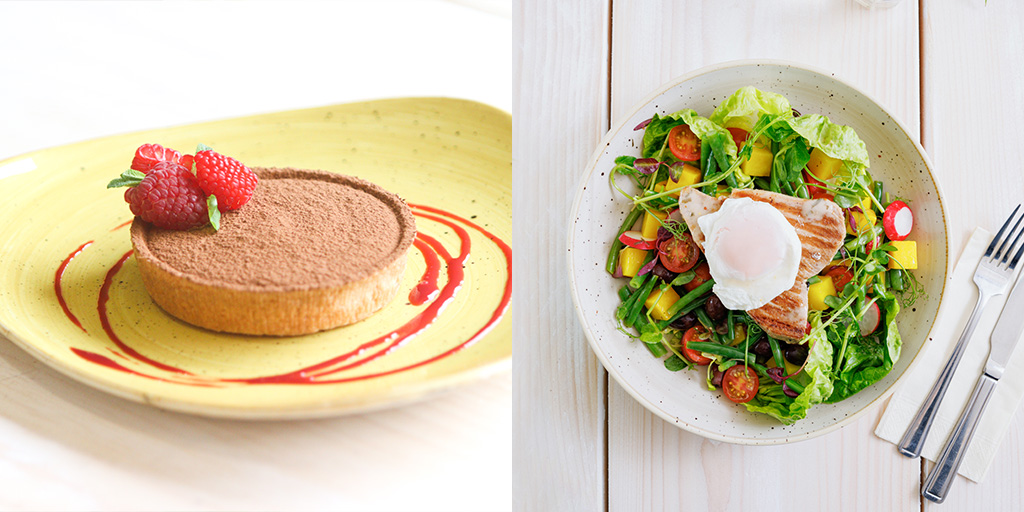 Food at bs The Restaurant at Millets Farm bs Garden Centres