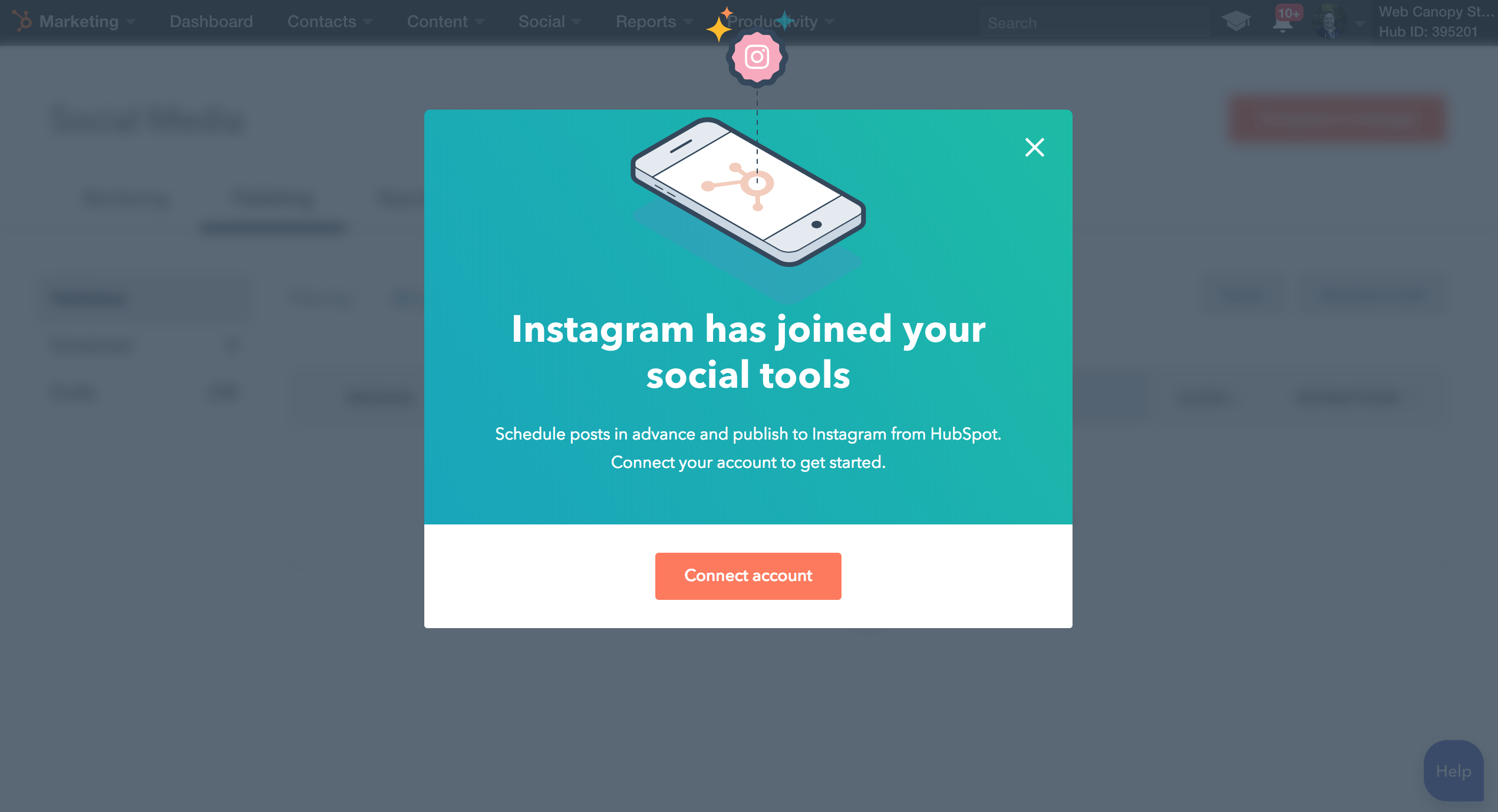 HubSpot Launches Native Instagram Publishing