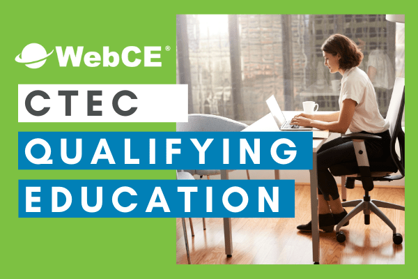 CTEC Qualifying Education CTEC Online Courses WebCE