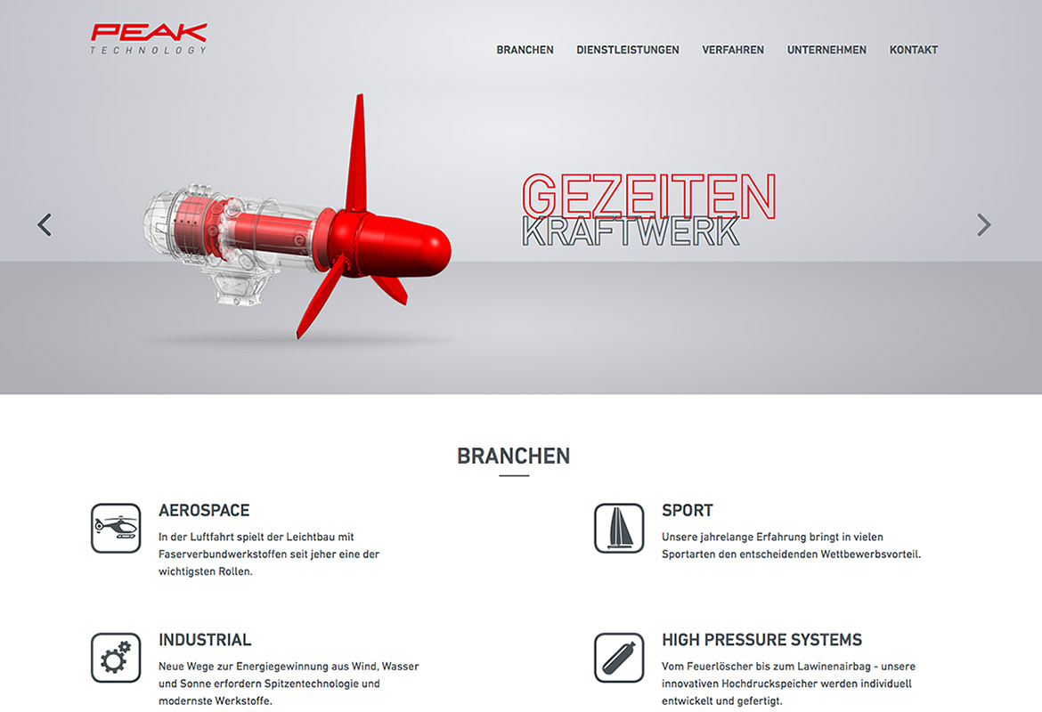 Peak Technology Webdesign Journal