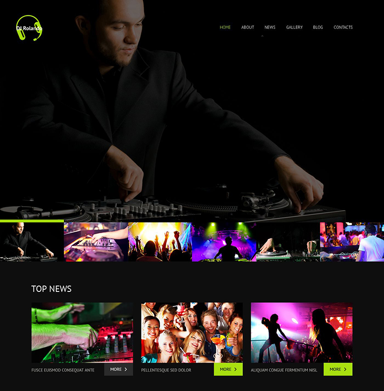 The Best Music WordPress Themes for 2016  Template Customization