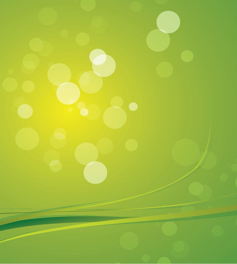 Green Bokeh Abstract Light Background Vector Graphic Free Vector
