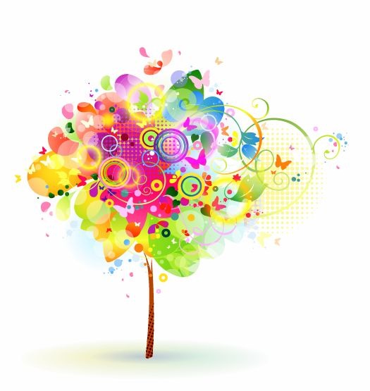 Abstract Tree Vector Illustration Free Vector Graphics All Free 