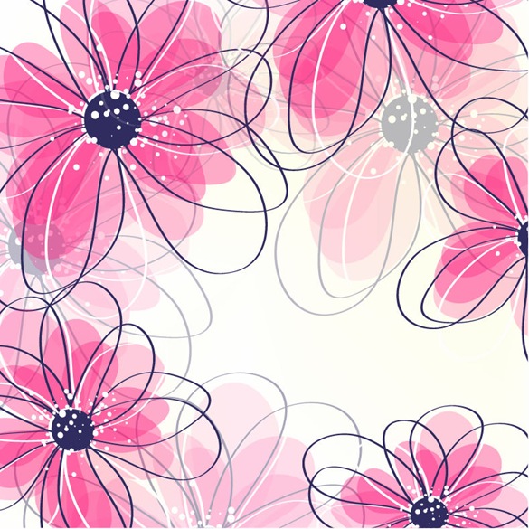 Free Flower Background Free Vector Graphics All Free  Resources