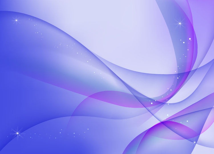 Abstract Blue Purple Waves Vector Background Free Vector Graphics