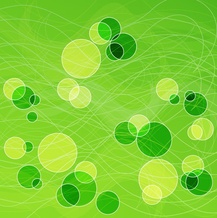 Abstract Spring Green Background Vector Illustration Free Vector