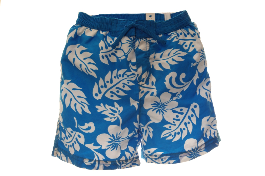 TCP Baby Boy's Swim Trunks Bathing Suit Board Shorts Blue Teal 3 6 9