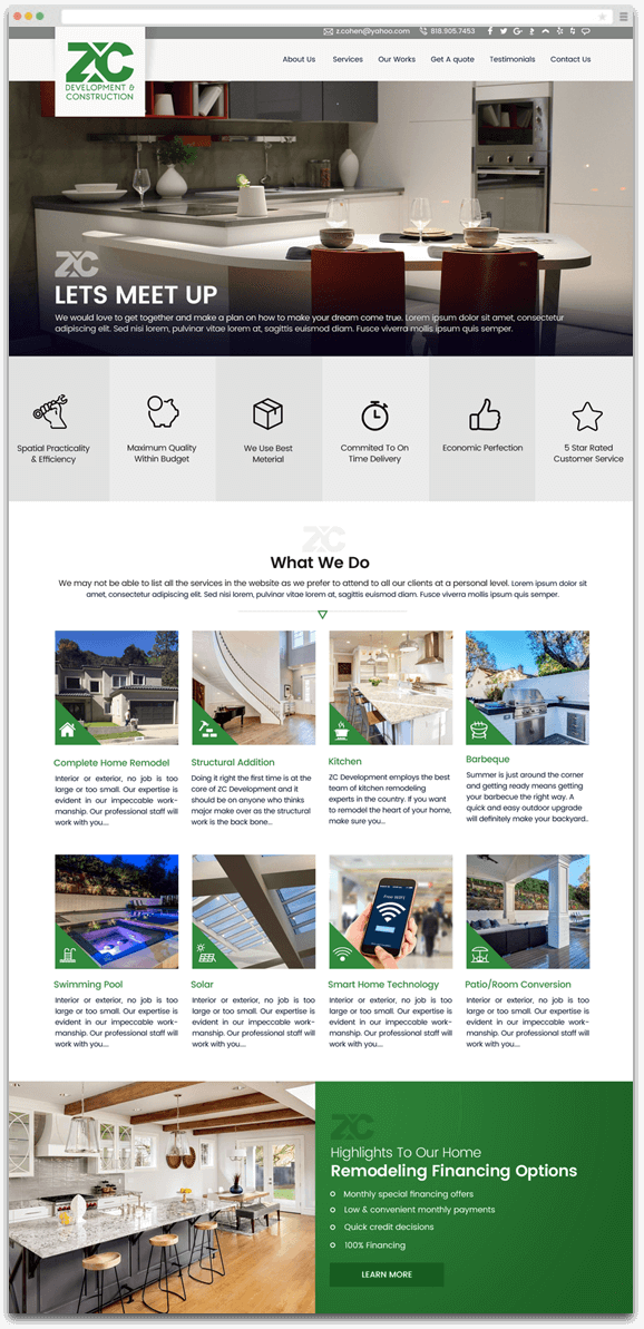 ZC Development And Construction DesignV