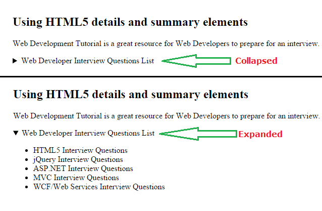 Top 10 HTML5 Interview Questions Web Development Tutorial